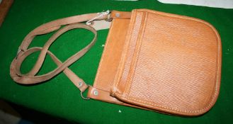 Roundsman's leather money bag