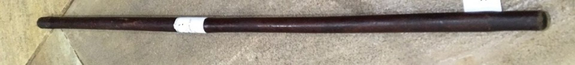 Leather show cane in good condition