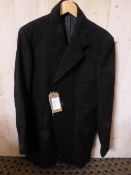 Black wool jacket by Pytchley