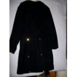 Black coaching coat