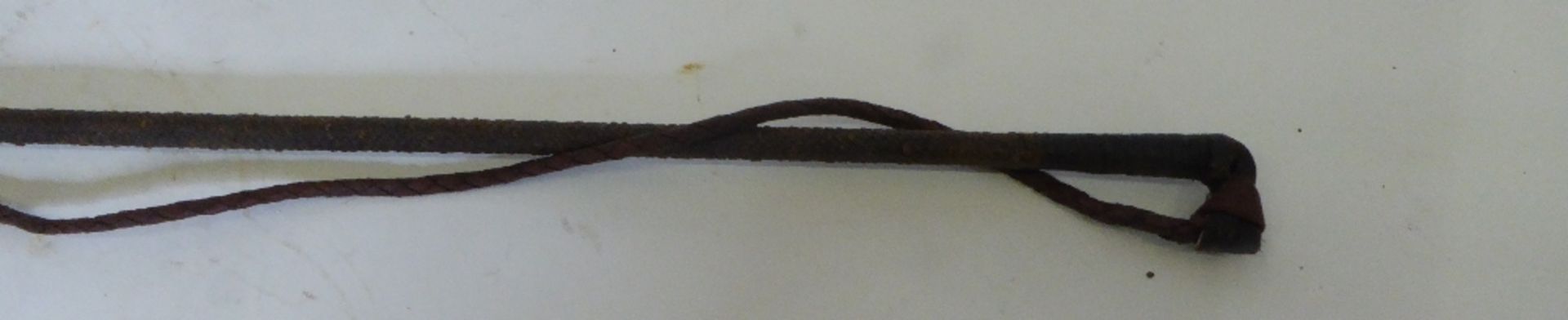 Dealer's whip stamped Swaine (view in security pen) - Image 2 of 2