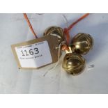 Three harness bells