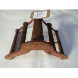 Wood and metal harness rack by Musgrave of Belfast and London