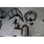 Set of harness racks