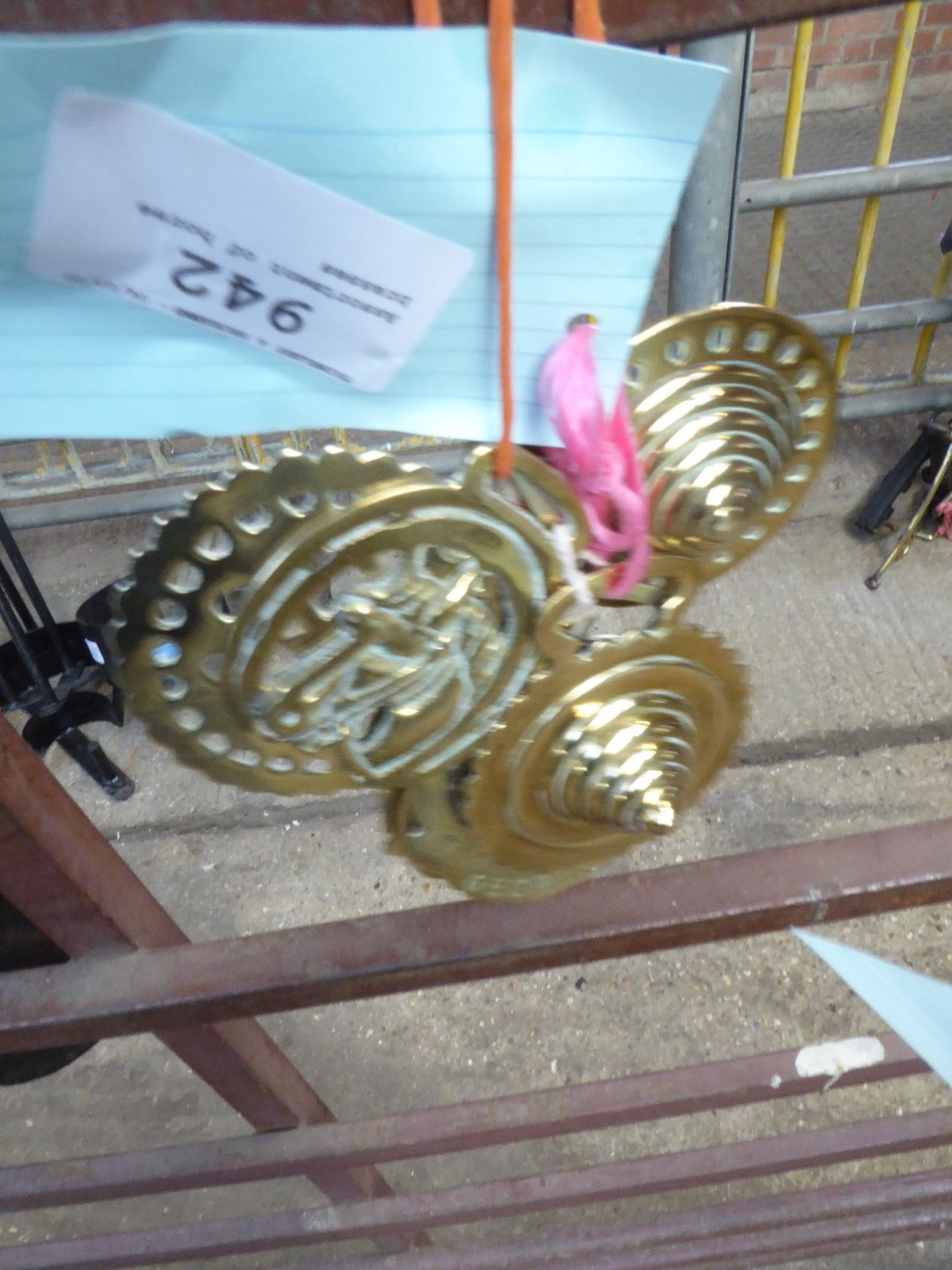 Assortment of horse brasses