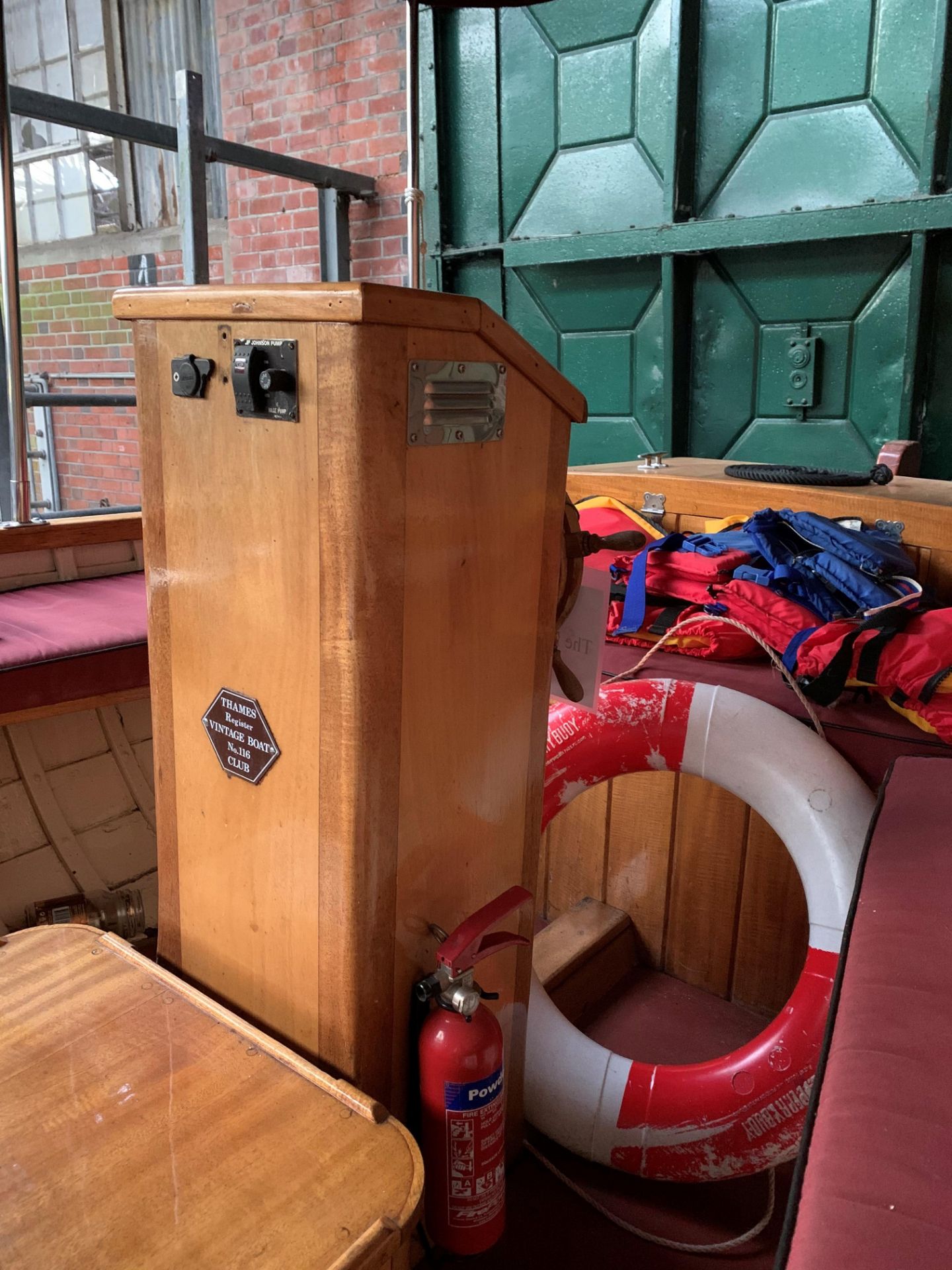 ROSE O'DEA approximately 19 foot Clinker built boat constructed in 1904, with 3 cylinder in-board - Image 11 of 11