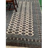 Beige ground patterned rug, 250 x 160. Estimate £20-40