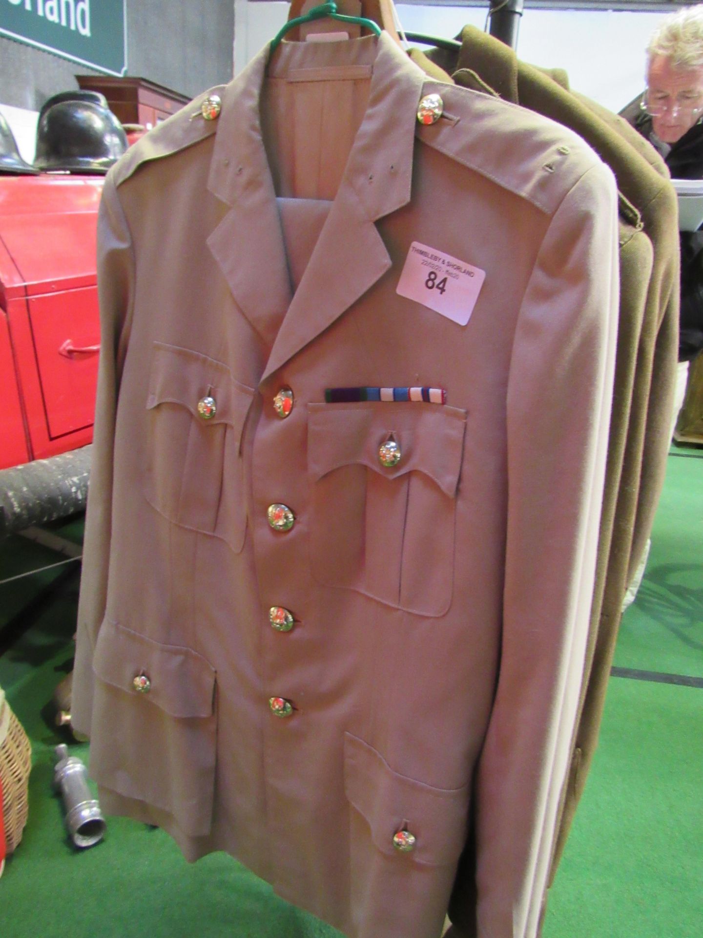 Military tropical suit. Estimate 20-40.