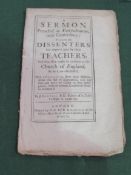 'A Sermon preached at Patrixbourne near Canterbury', to prove the dissenters are imposed upon by