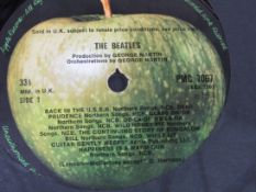 Beatles ""The White Album"", number 0101348 complete with picture cards and original poster/lyric
