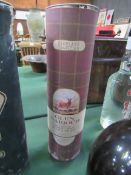 1 litre bottle discontinued vintage 1970's Glen Garioch Highland single malt scotch whisky in its