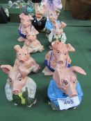 9 Natwest wade pigs. Estimate £20-40.