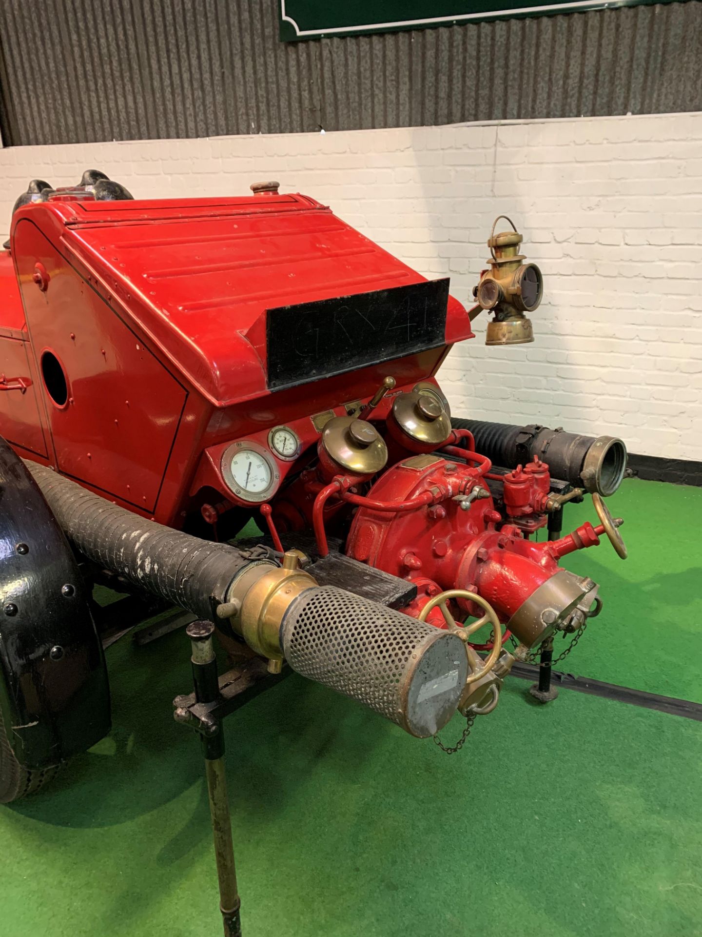 1938 DENNIS trailer pump, with 3770cc 4 cylinder petrol engine and 2 stage high pressure turbine - Image 2 of 10