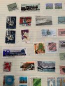 World stamp collection of approximately 4000 used in 3 binders. Estimate £25-40.