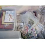 Miscellaneous stamp items including GB first day covers: Netherlands; Swiss, together with coins and