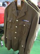 Military suit & jacket. Estimate 20-40.