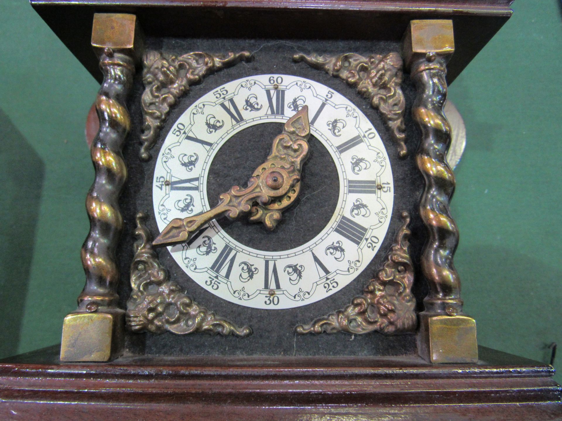 Dutch pendulum wall clock. Estimate £20-30. - Image 2 of 2