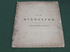 18th Century Satanic Poem: 'The Diaboliad' by William Combe, known as the King of Hell in the