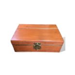 Rare Louis Vuitton toolbox originally fitted to the running board of a vintage car. Wood with