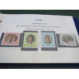 Box of First Day Covers stamps (Lifeboat related) & First Day Covers of silver wedding 1972