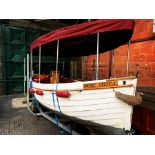 ROSE O'DEA approximately 19 foot Clinker built boat constructed in 1904, with 3 cylinder in-board