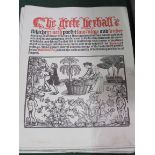 The Crete Herball, published by Peter Treveris, London, 1529. Illustrated throughout with wood