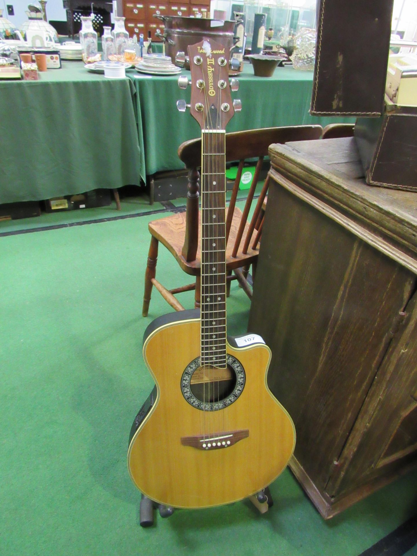 Tanglewood electro-acoustic guitar. Estimate £30-50. - Image 2 of 3