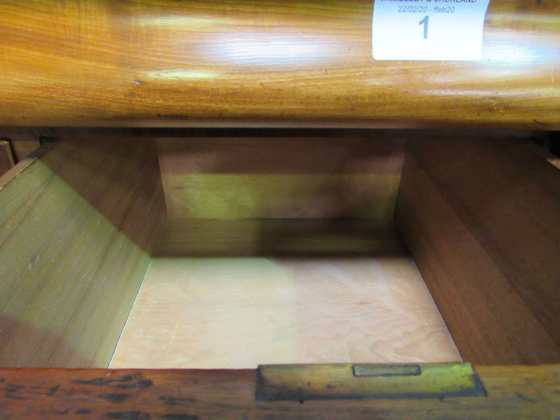 Mahogany Scotch chest of 4 over 4 drawers. plus a secret frieze drawer. 137 x60x150 Est £50-80 - Image 3 of 6