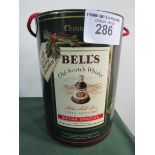 70cl Bells ""Extra Special"" decanter of whisky, Christmas 1991. Estimate £15-20.