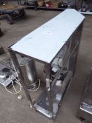Stainless steel extractor. Estimate £100-125.