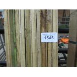 2 packs of 6 foot feather edge timber.