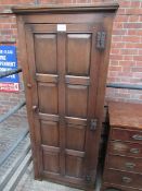 Oak cupboard.