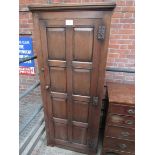 Oak cupboard.