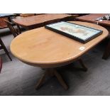 Beech dining table.