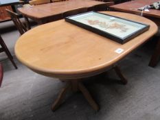 Beech dining table.