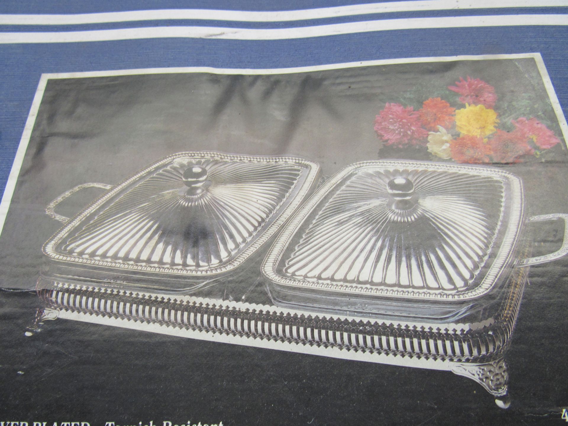Large quantity of modern silver-plated items. - Image 2 of 4