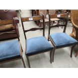 4 dining chairs.