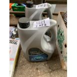 2 x 4 litre 10W/40 car oil.