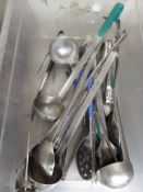 Box of utensils.