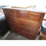Chest of 2 over 3 drawers.