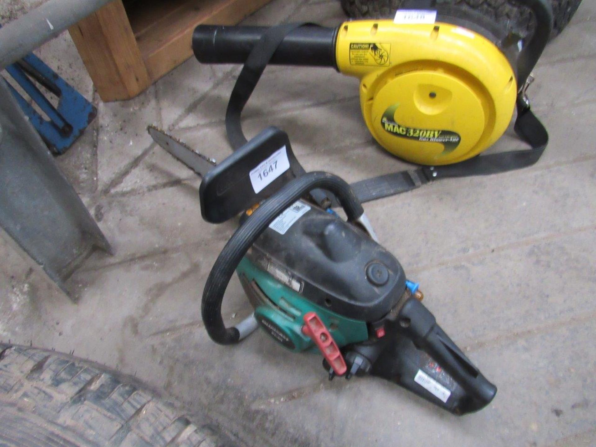 Qualcast PC40 chainsaw.