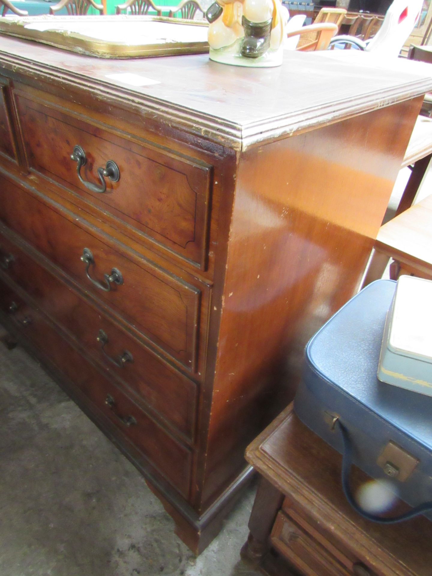 Chest of 2 over 3 drawers. - Image 2 of 3