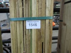 2 packs of 6 foot feather edge timber.