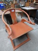 Modern Glastonbury style chair.