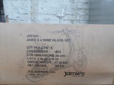 24 Jamie Oliver glasses. Estimate £15-20.