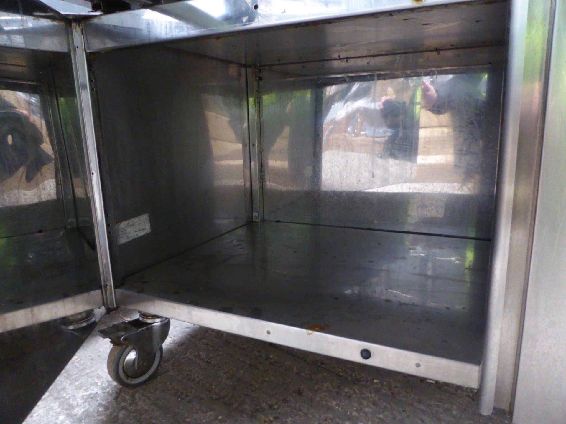 Double fryer and hot plate unit with under warmer. Estimate £450-480 - Image 3 of 4