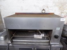 Large Falcon gas grill.