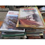 Collection of Railway books.