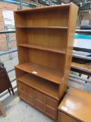 Nathan sideboard with bookshelf to top.