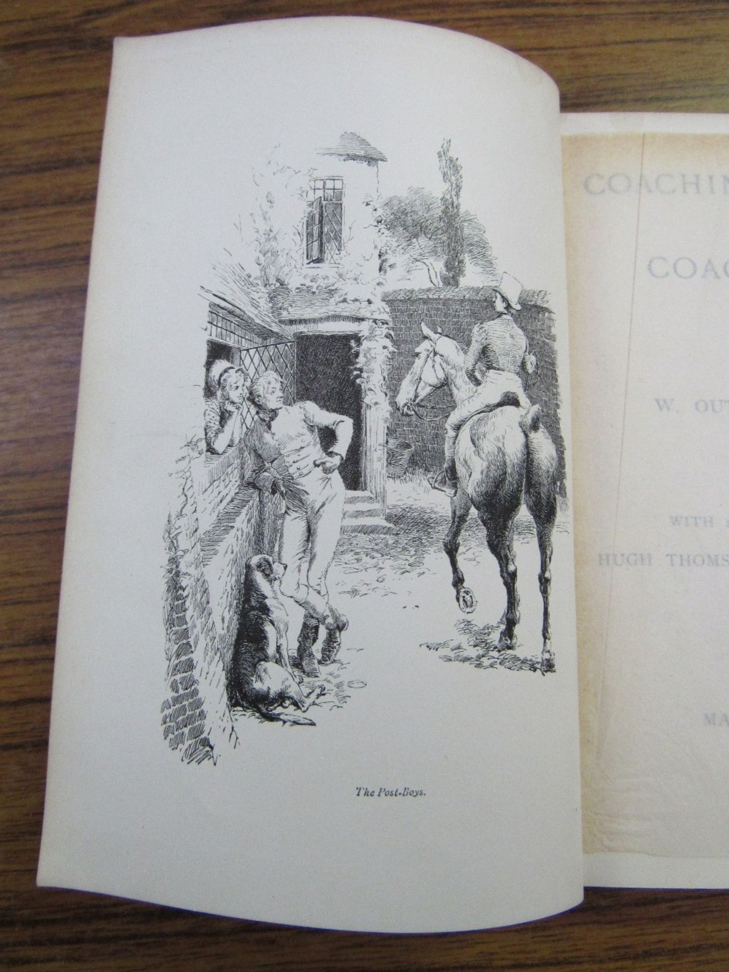 Coaching Days and Coaching Ways by Tristram, W. Outram, 1894 edition of the 1888 work. Illustrated - Image 2 of 3